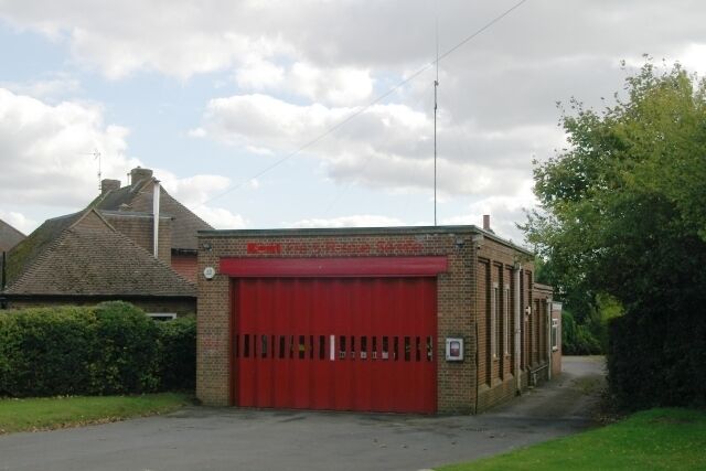 Matfield fire station, Standings Cross, Matfield, Kent.