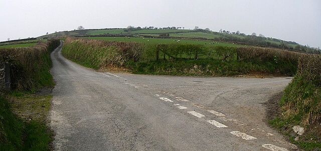 Junction The junction at SN 523 268.