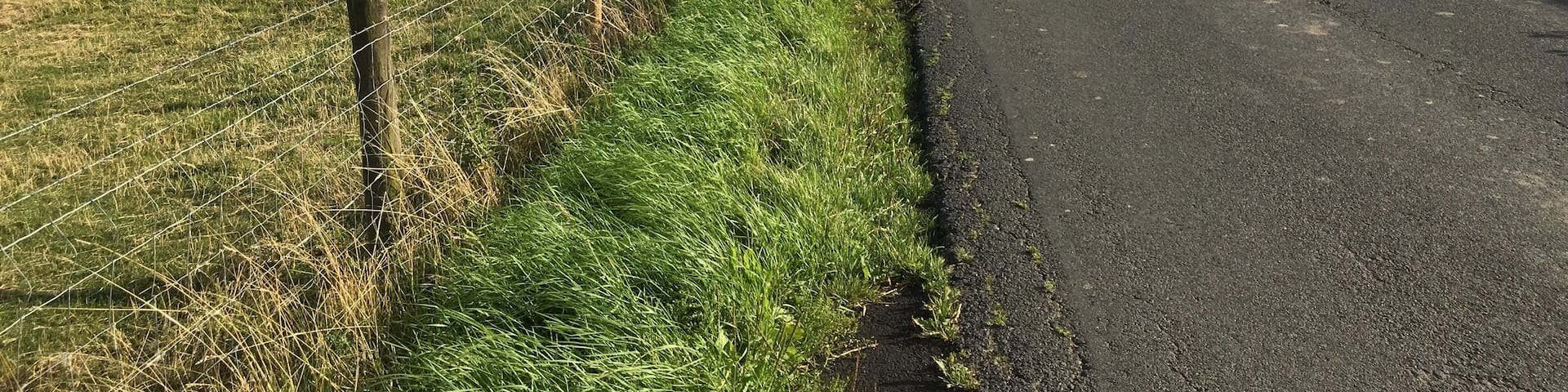 Nice countryside road heading from Braunston to Barby