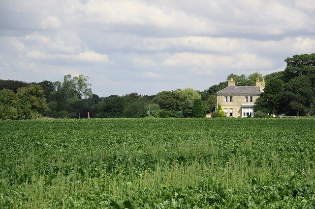 View to Branston View to Branston from Mere Road with Springfield in the trees