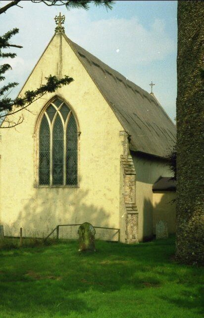 West end of Bramfield Church.