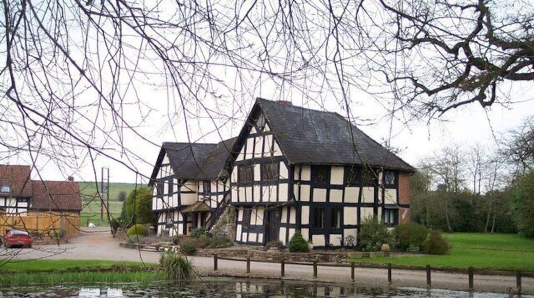 The Vauld Farm The vauld is a hamlet with this magnificent timber framed house, converted farm buildings (including an oast house) a B&B plus self catering.