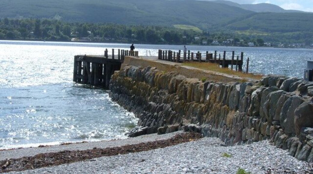 Strone Pier (derelict) Unfortunately unused for many years