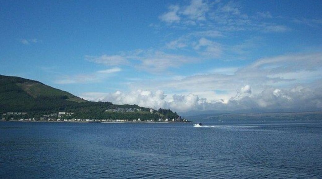 Strone Point from the ferry
