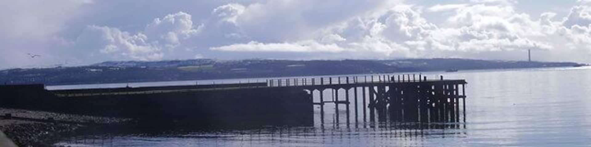 Strone Pier Disused pier in the Holy Loch