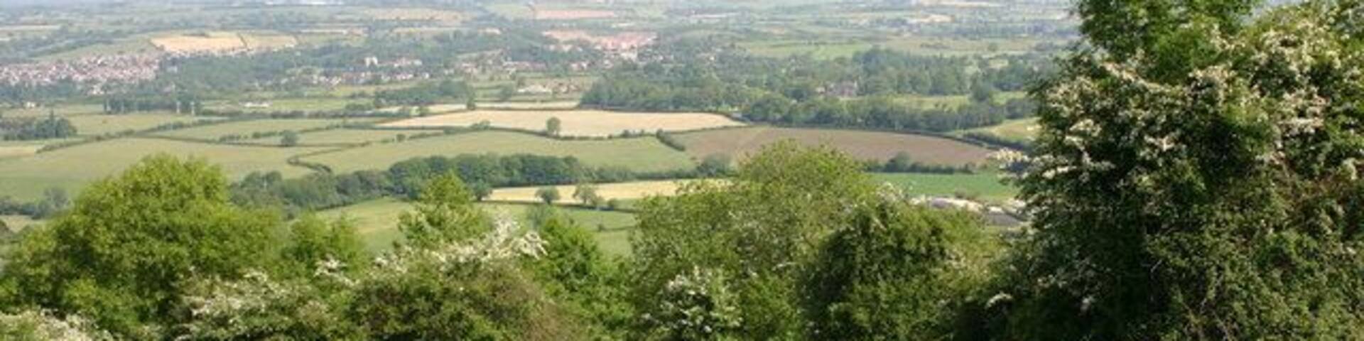 View North from Hanging Hill.