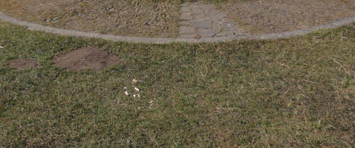 A monument on Codden Beacon. This monument commemorates the death of Caroline Thorpe, 1972 see also: 1749057
