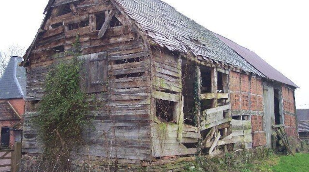 Dilapidated Barn, Mayfields Farm. Viewed from the NE.