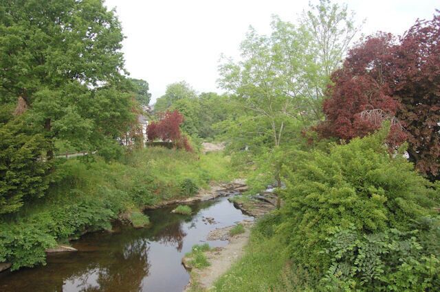 River Rhiw from bridge