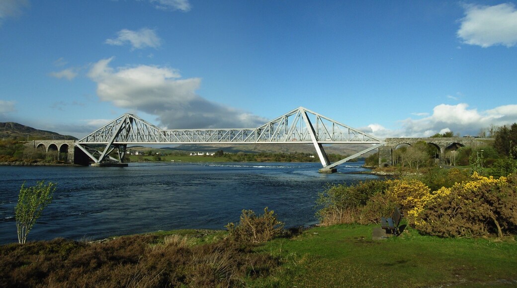 Connel Bridge and Falls of Lora.