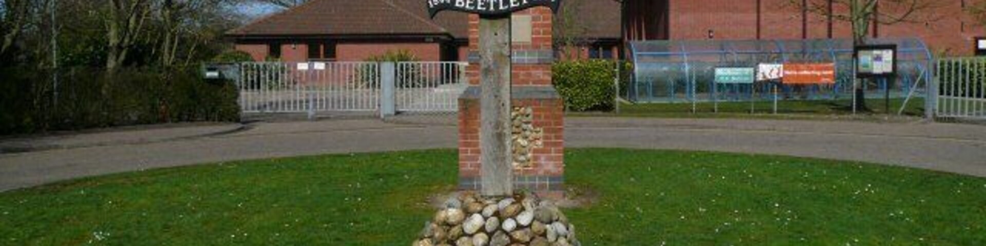 Village Sign The village sign at Beetley, Norfolk