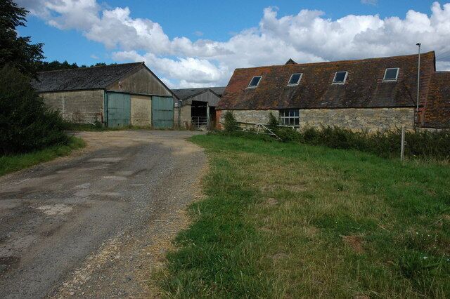Farm buildings at Court Farm, Beckford