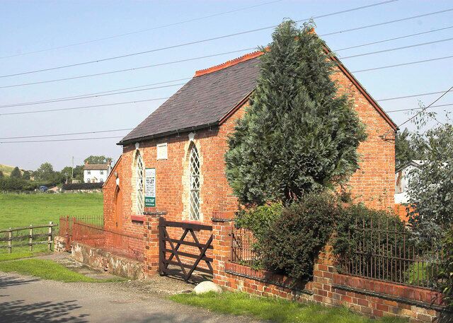 Stanwardine Chapel. Former Primitive Methodist Chapel. Built 1869