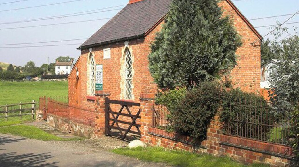 Stanwardine Chapel. Former Primitive Methodist Chapel. Built 1869