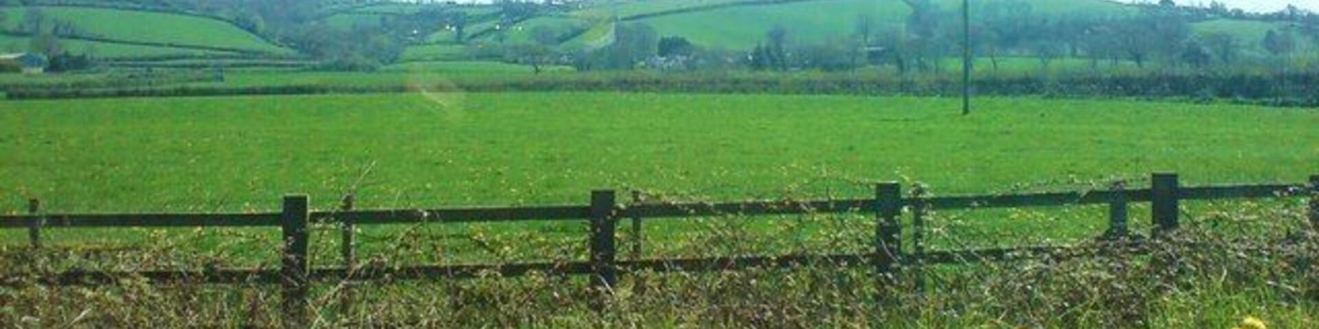 Rural view Seen from the A40.