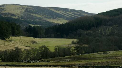 Upper Glen Prosen The glen just above Glenprosen village.