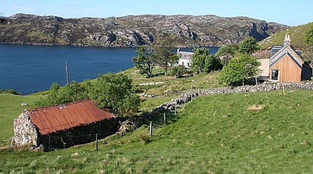 Badcall and Loch Inchard. These cottages enjoy one of the best views anywhere - see 2893.