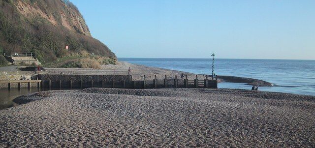 The mouth of the River Axe