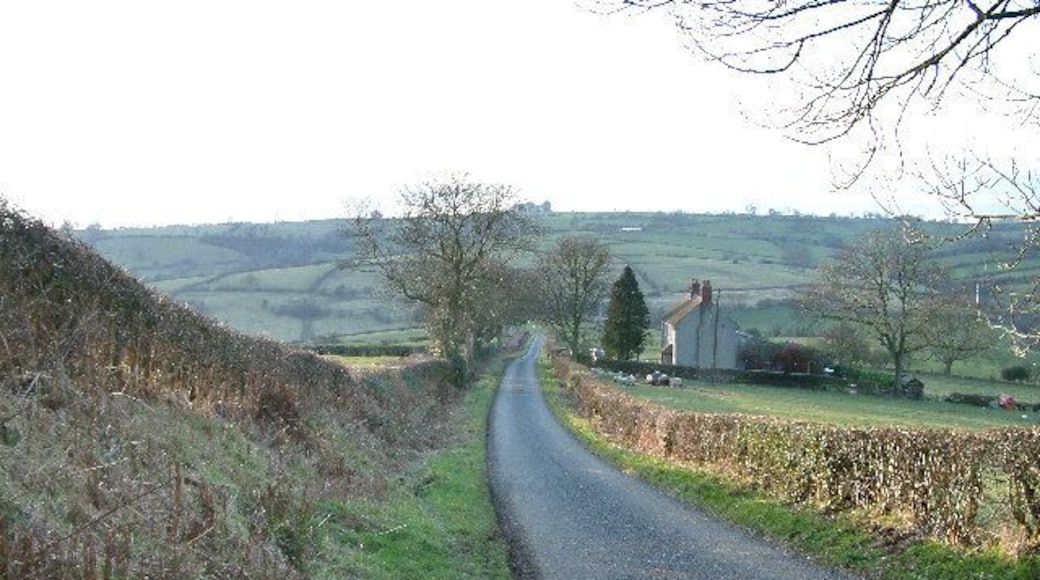 Looking east across Turlow Fields a mile or so south of the village of Hognaston.