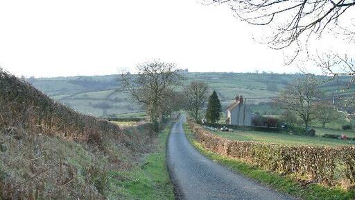Looking east across Turlow Fields a mile or so south of the village of Hognaston.