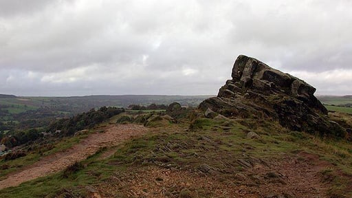 Ashover Rock or Fabrick near Ashover in Derbyshire