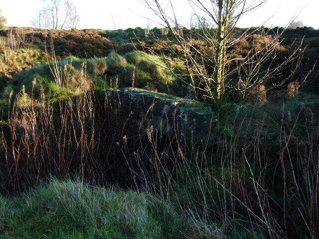 Remains of the chimney flue This is part of the flue system in order to increase draught to the chimney.