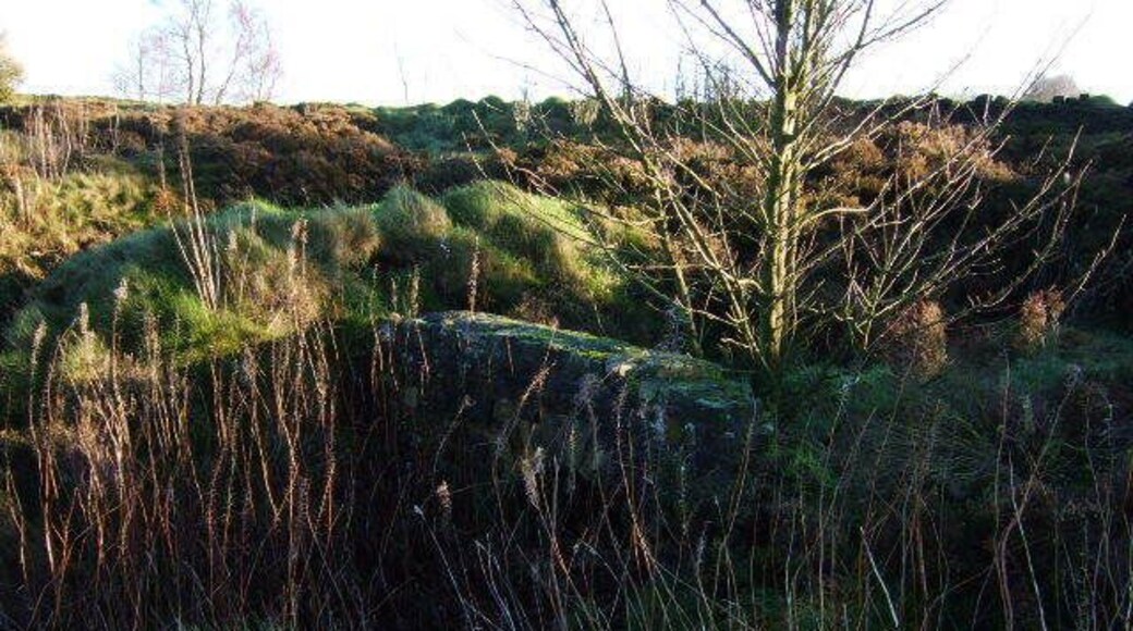 Remains of the chimney flue This is part of the flue system in order to increase draught to the chimney.