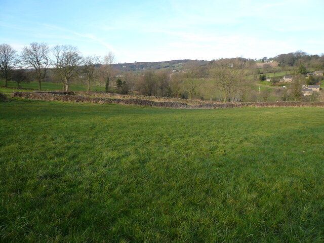 View across Dalebank to Stubben Edge Lane