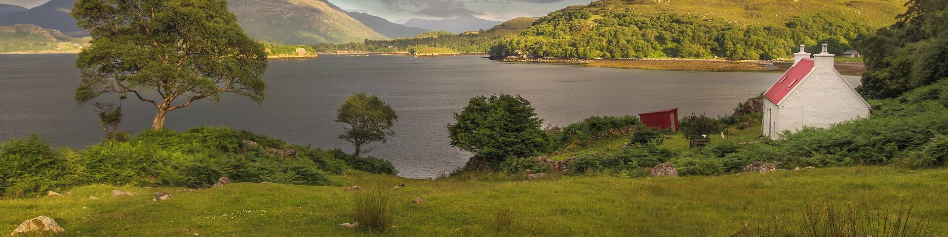 I've just spent an amazing weekend in the North West Highlands of Scotland. Who can resist scenes like this when the skies are so conducive?