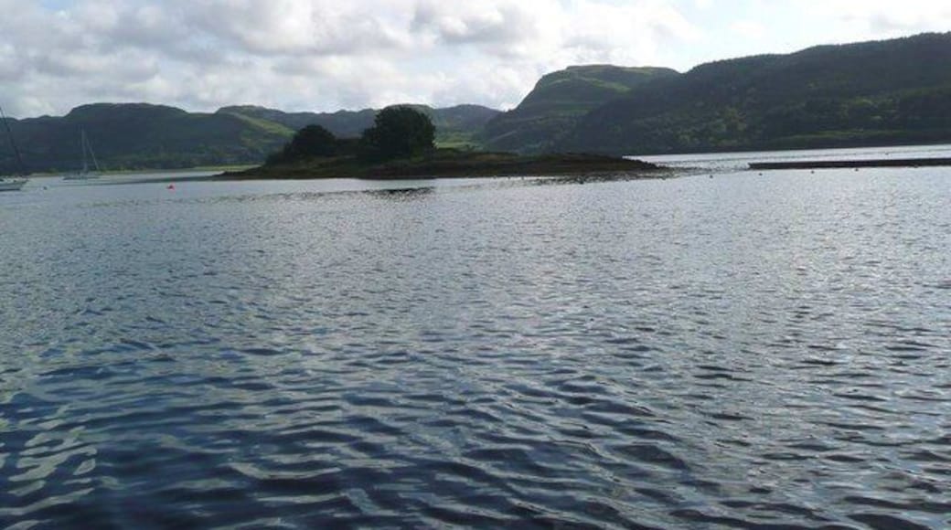 Eilean Inshaig from the visitors' pontoon at Ardfern