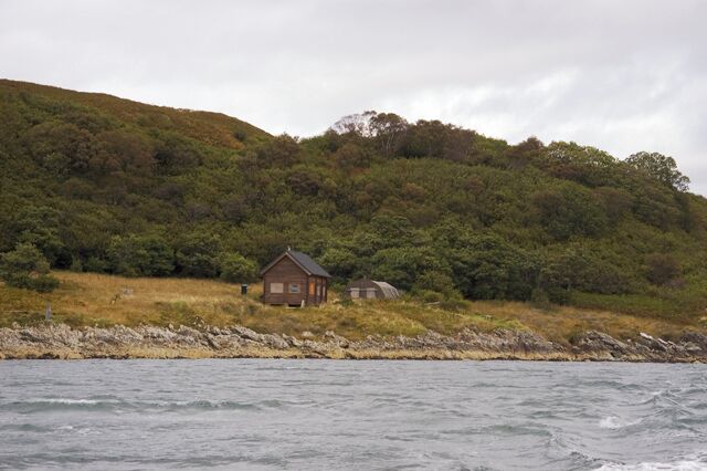 Buildings at Bagh Innvraig, Eilean Mhic Chrion