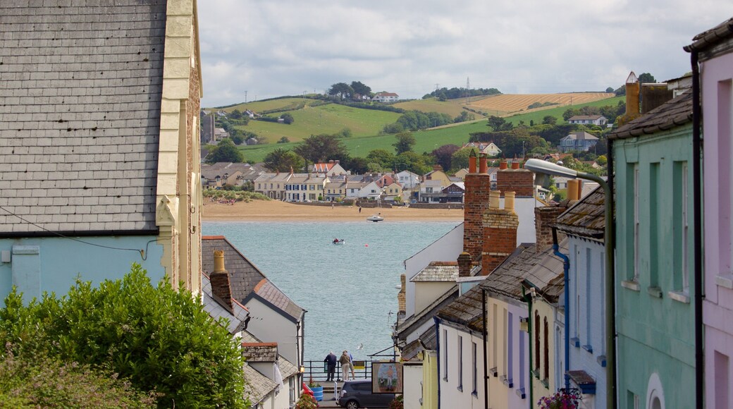 Devon featuring general coastal views and a small town or village