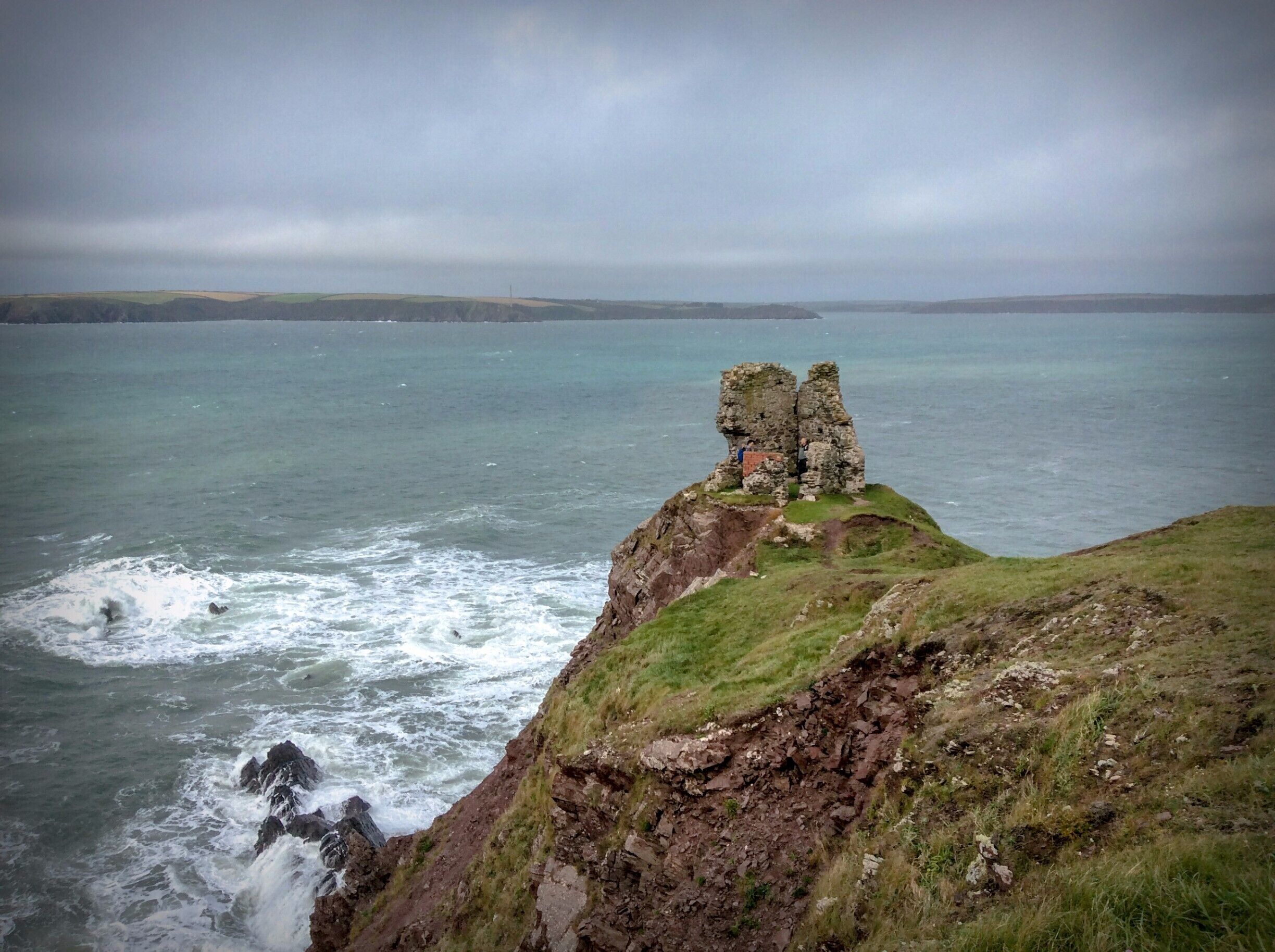 A good deal of tyranny goes by the name of protection.
Crystal Eastman

We build houses, forts and castles to keep people in, or to keep people out.  They are built for protection and they are built to show strength.  They are built to defend against enemies, but in the end, they almost always fail.

This blockhouse, the east blockhouse, was never completed.  For more information, check out this webpage:
https://en.wikipedia.org/wiki/East_and_West_Blockhouses
#hiking
