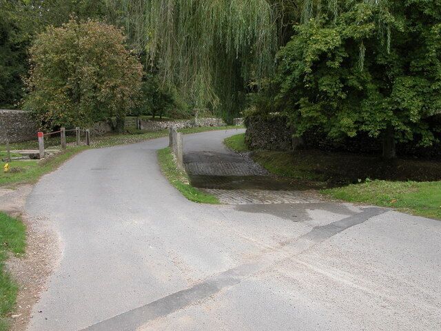 Ford and bridge at Shipton Oliffe.