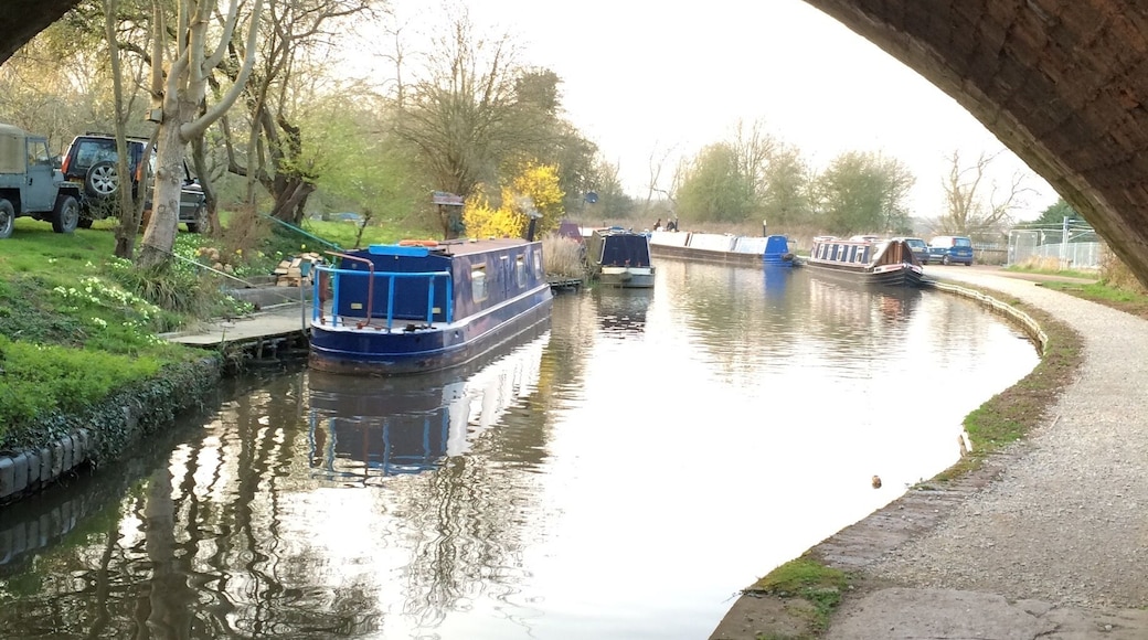 The canal near Alvechurch is a great place for an early evening walk.