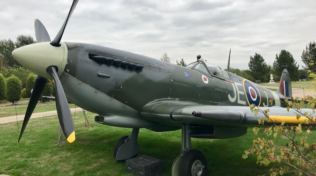 Spitfire MK IX at the Memorial Arboretum for a limited time.
