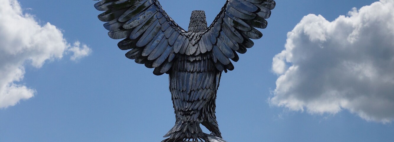Royal Air Force Association Memorial Garden at the National Memorial Arboretum, Alrewas, Staffordshire, England.