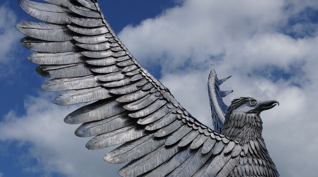 Royal Air Force Association Memorial Garden at the National Memorial Arboretum, Alrewas, Staffordshire, England.