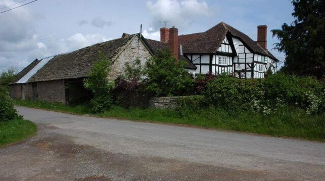 Half-timbered farmhouse at Wootton