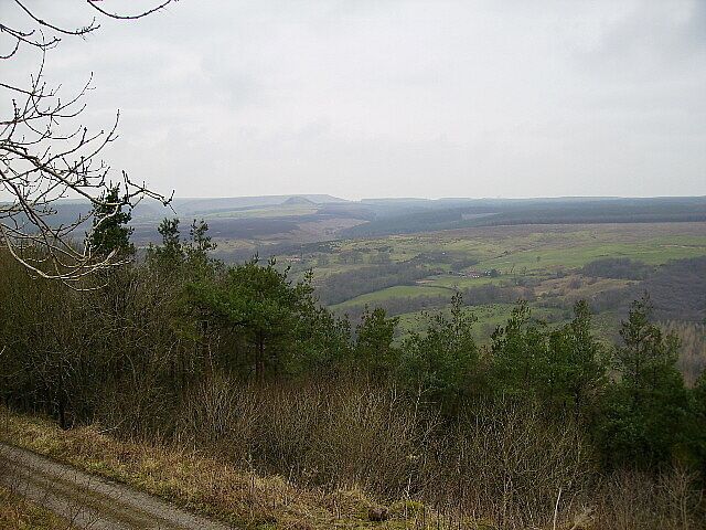 View towards Blakey Topping from Crosscliff Viewpoint