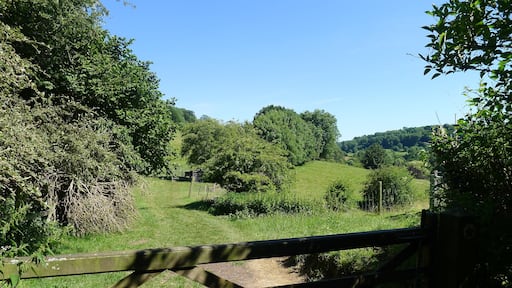 On the flank of Winner Hill