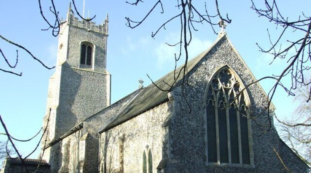 All Saints Alburgh The church of All Saints Alburgh, Norfolk for more info see http://www.norfolkchurches.co.uk/alburgh/alburgh.htm