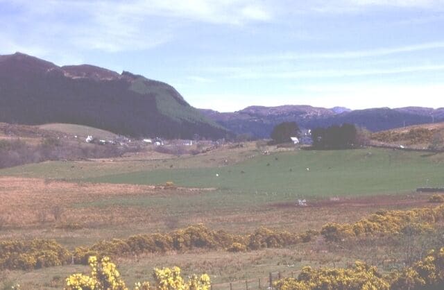 Achmore. Achmore is almost surrounded by forest plantations.