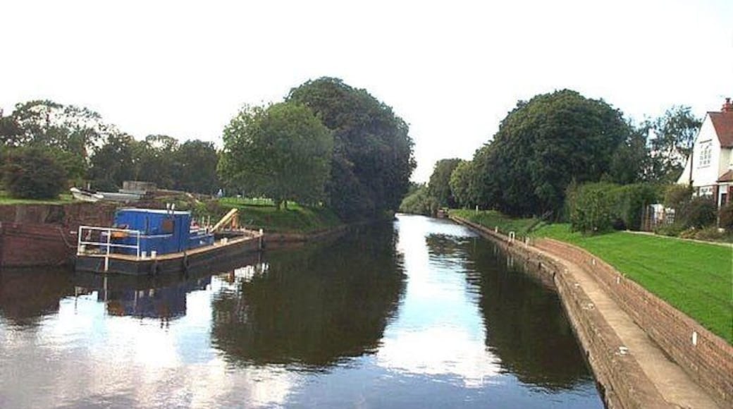 Naburn Lock. The view upstream.