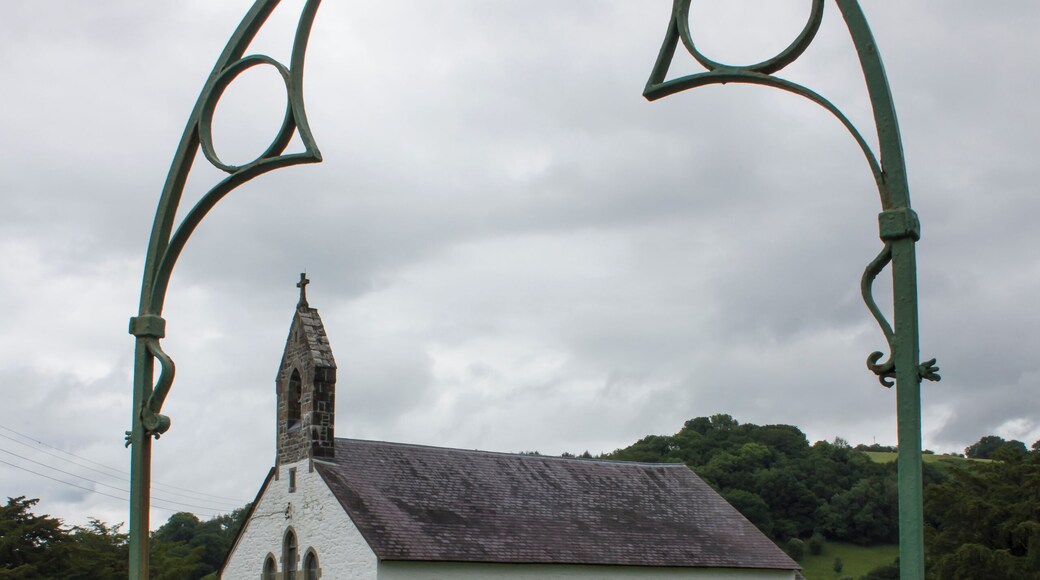 St Michael & All Angels Church, which stands next to Talley Abbey.