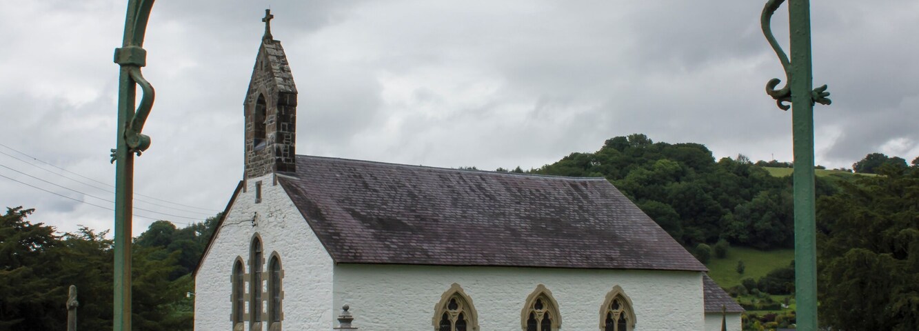 St Michael & All Angels Church, which stands next to Talley Abbey.
