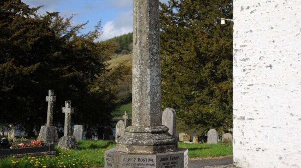 War Memorial, Talley. War Memorial in front of St Michael's church, Talley.