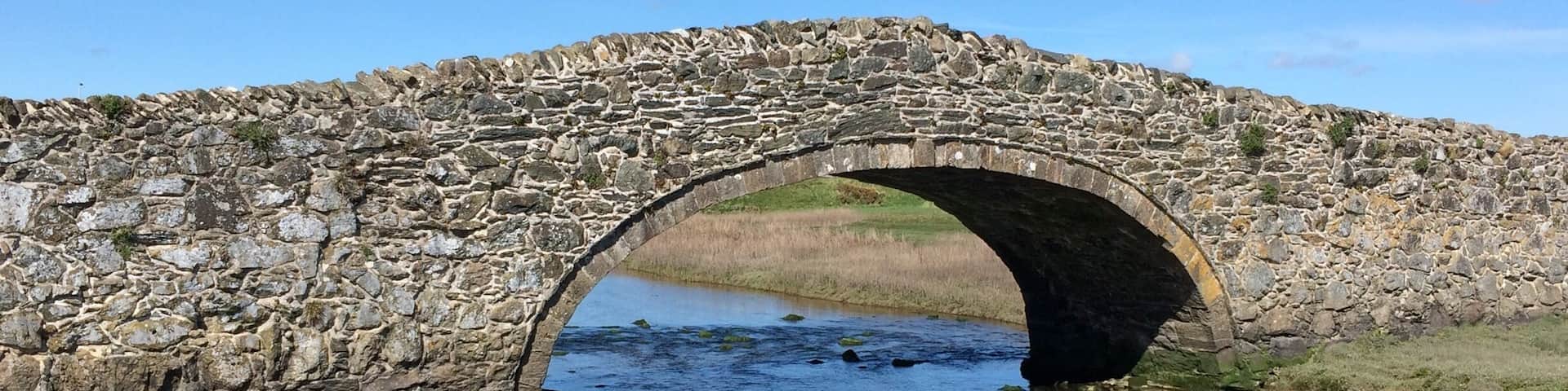The old bridge at Aberffraw