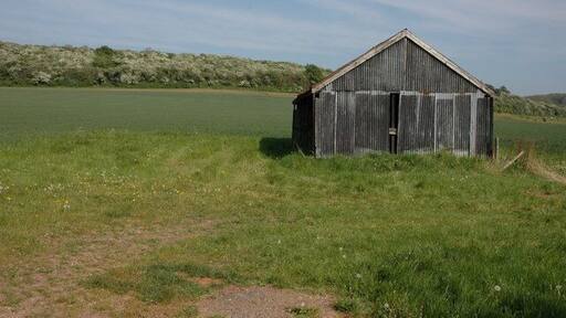 Old shed in the Lenches