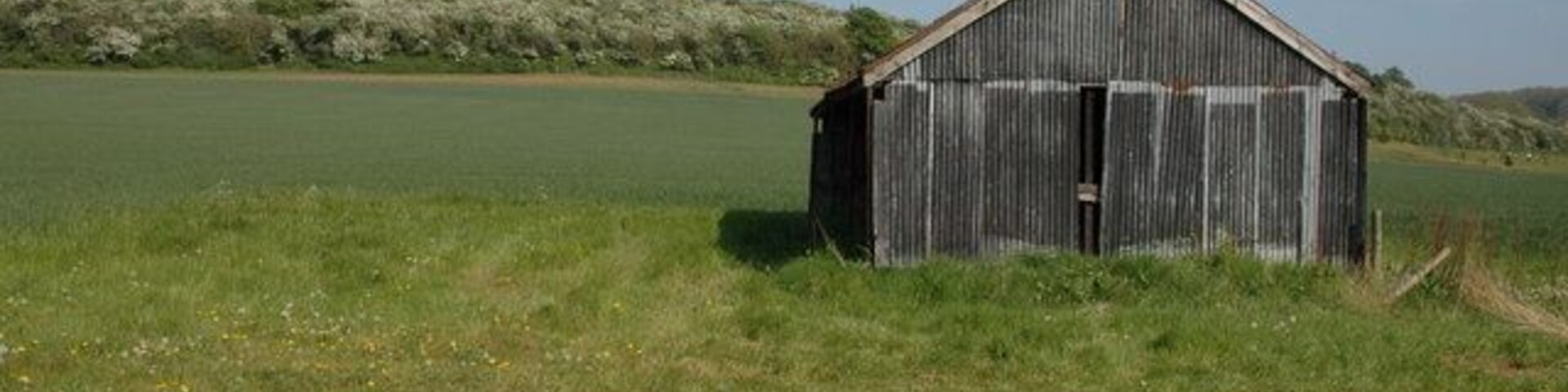 Old shed in the Lenches